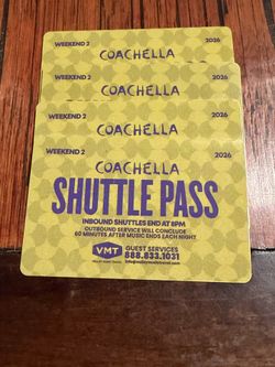 Coachella Wknd 2 shuttle pass (4)