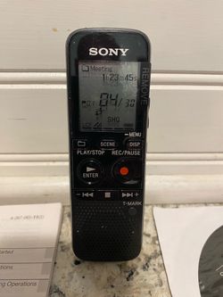 Sony Digital Voice Recorder