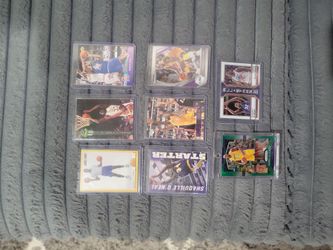 Shaquille O'Neal rookie, Draft Pick,silver prizm, basketball card lot/taking Offers
