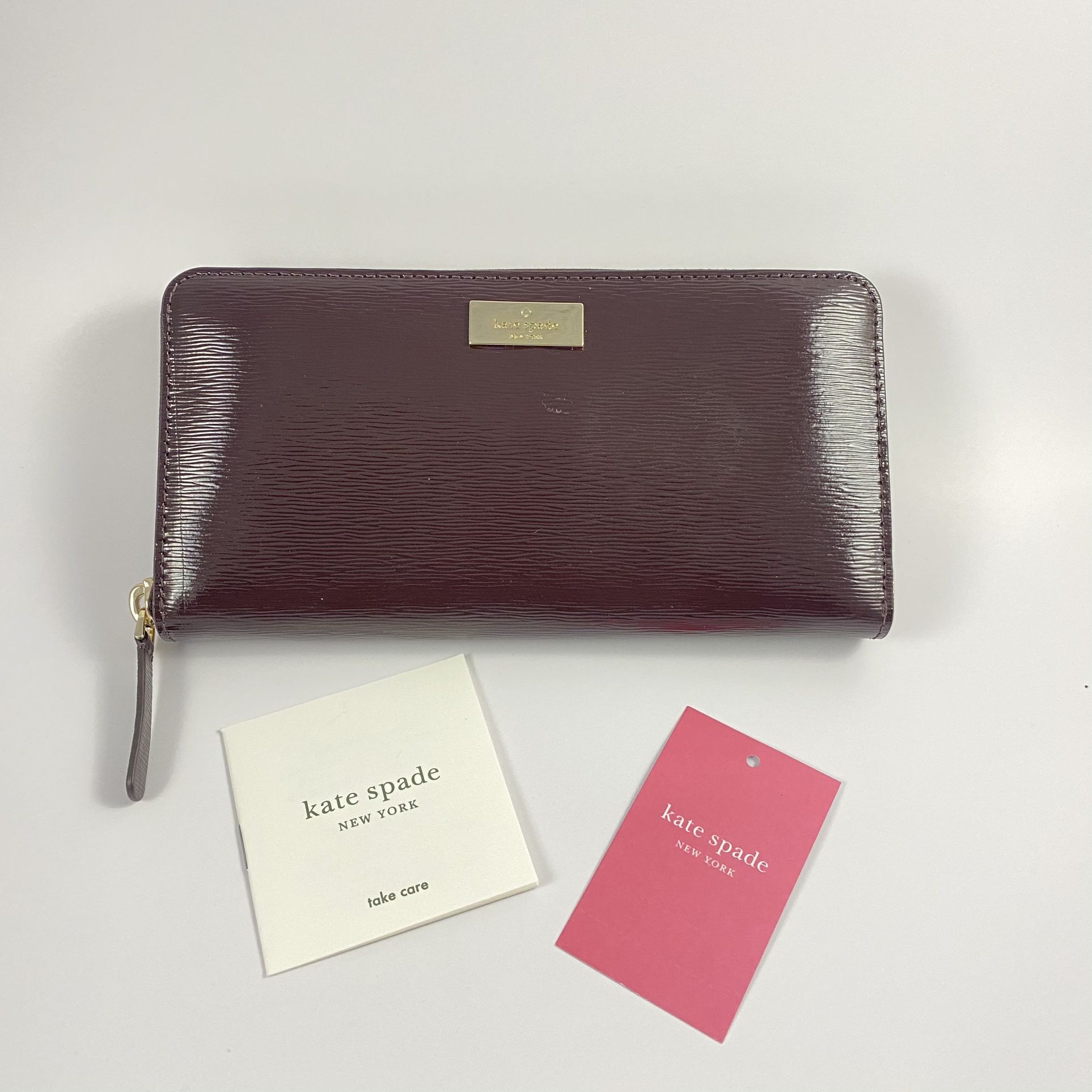 Kate Spade Bixby Place Neda Patent Leather Wallet