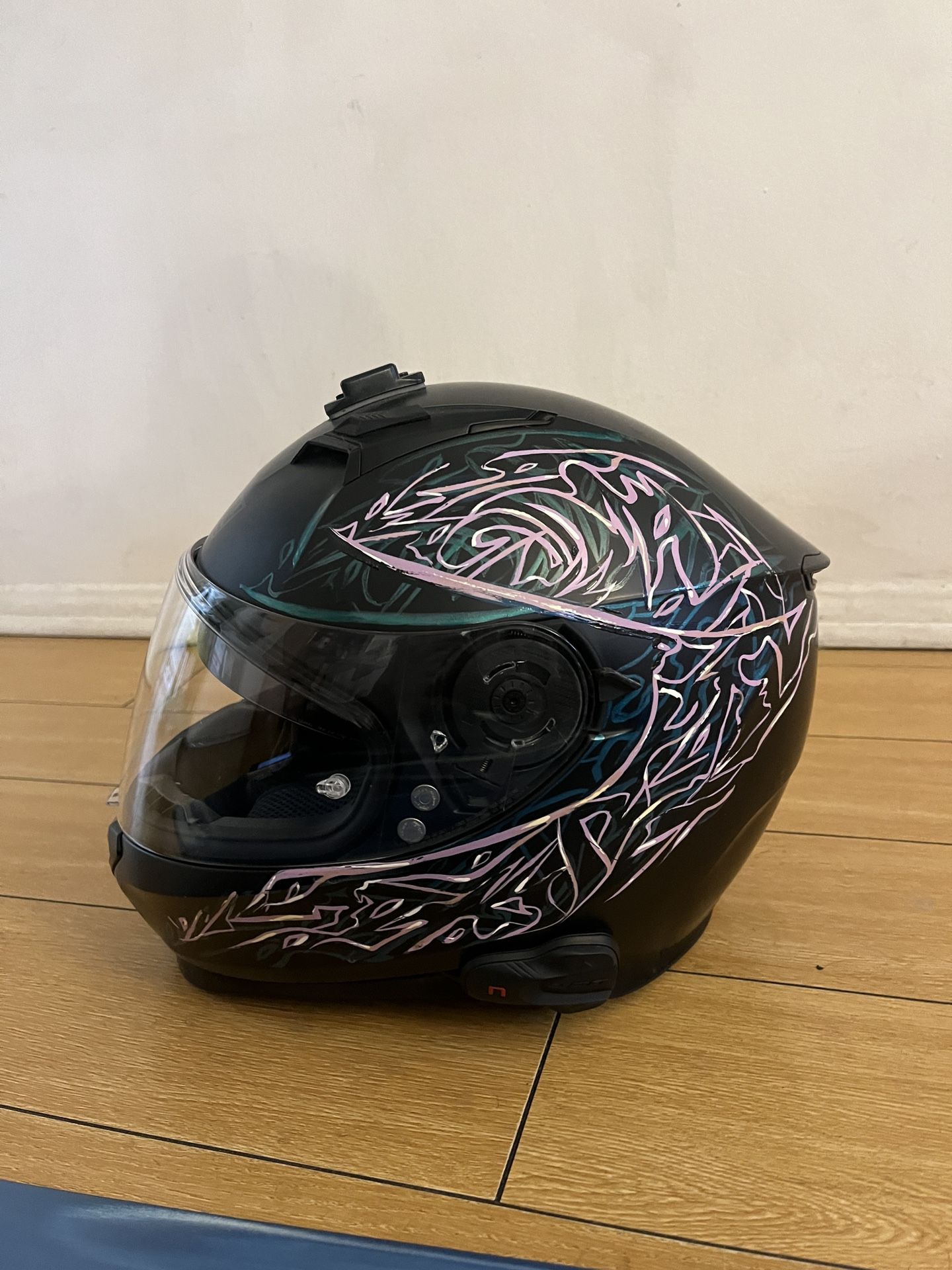Nolan Motorcycle Helmet With Bluetooth