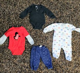 Size 6 month bundle of Carter's brand boy clothes!