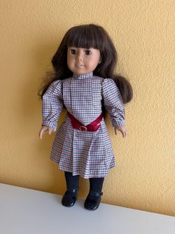 Original 1986 Samantha doll Pleasant company American girl dress socks shoes