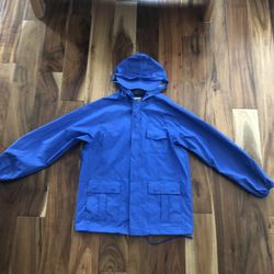 Rain Jacket Size L 10-12 Big Boy From Bass Store 