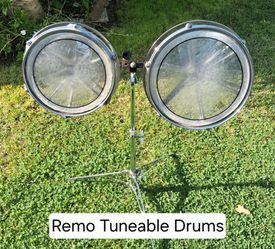 Remo tuneable drums
