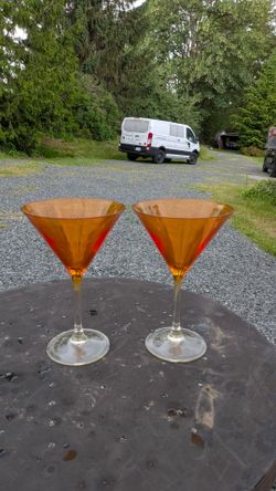 Martini glasses