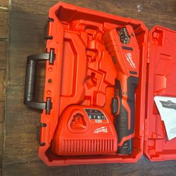 M12 Milwaukee Copper Cutter With Battery Charger And Hard Case 