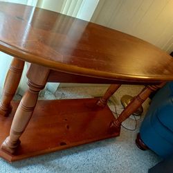 Sofa Table -Maple