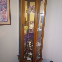 Curio And China Closet Combo