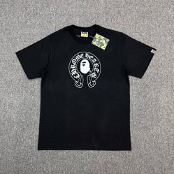 Chrome Hearts And Bape Shirt 