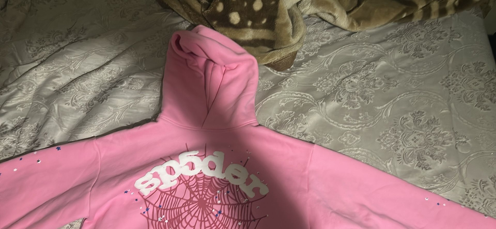 Pink OG Sp5der Hoodie