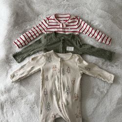 Baby Christmas Footies/Onesies Bundle