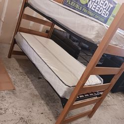 Bunk Bed Whit Mattress 🔥🔥🔥Litera Con Colchones 