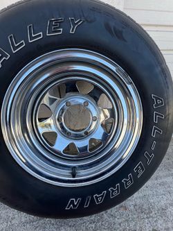 Used tires and wheels