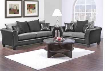 Awesome brand new grey couch and Loveseat set