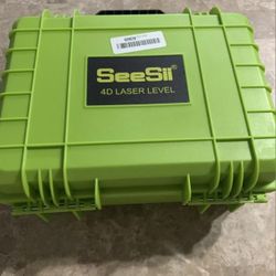 SeeSii 4D Laser Level with Hard Carry Case