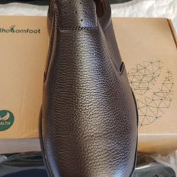 Orthopedic Men's Slip On Shoes Size 9 Brown