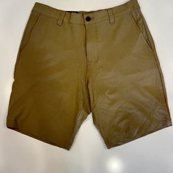 Banana Republic Comfort Flat Front Shorts, Khaki, Men's 34, NWT