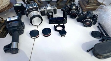 Vintage Camera Lot + Accessories!