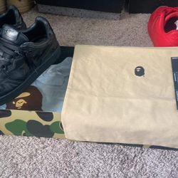 black bape shoes 