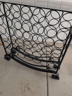 Iron Wine Rack