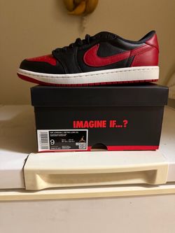 Air Jordan 1 Low  (BRED)
