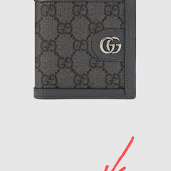 Gucci GG Supreme Canvas Bifold Wallet