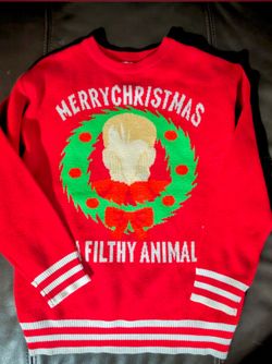 New  home alone Christmas sweater size 14/16