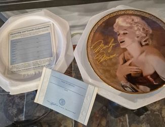 Marilyn Monroe Collectors Plate