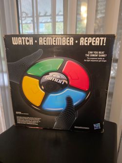 Simon memory game by hasbro
