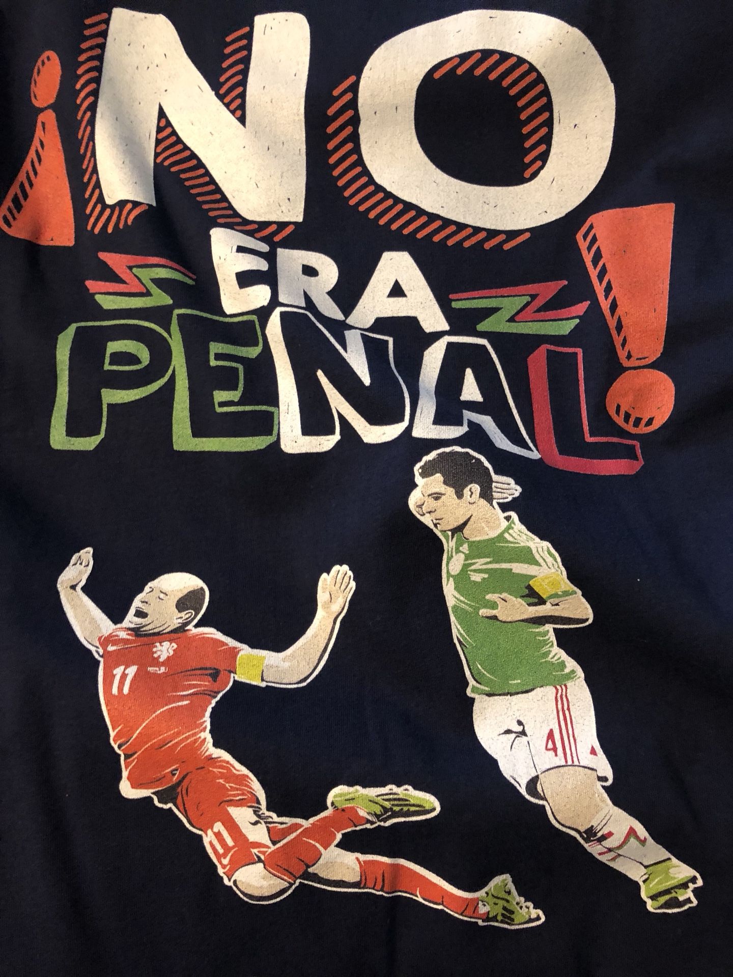 World Cup t-shirt “No Era Penal”