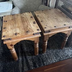 End Tables Wood 