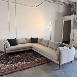 Design Within Reach Sectional Sofa Wood Frame