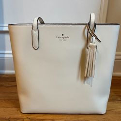 Kate Spade Cream Bag New With Tags