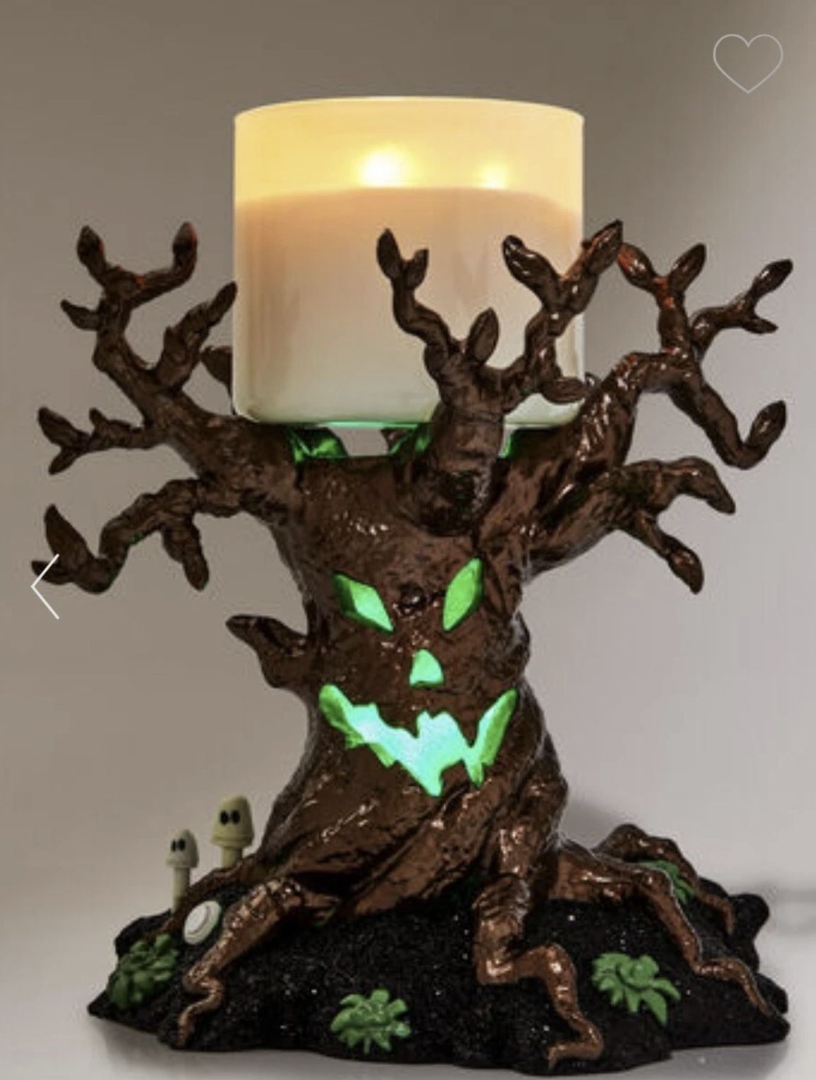 Monster Tree Pedestal Candle Holder