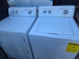 Speed Queen Washer And Gas Dryer Set With Agitator store return from scratch and dent warranty Financing With Snap If You Qualify