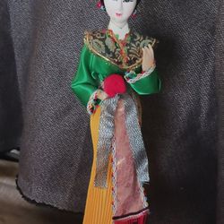 Vintage Post War Asian Doll