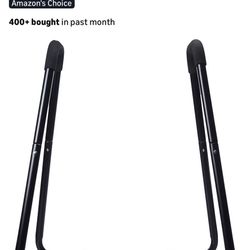 Amazon Basics Strength Training Dip Station for Home Gym, Portable Tricep Dips Bar, Black