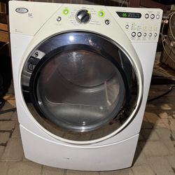 Whirlpool Duet Dryer Electric White 