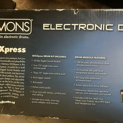 Simmons SD5Xpress Drum Set -- Very Gently Used