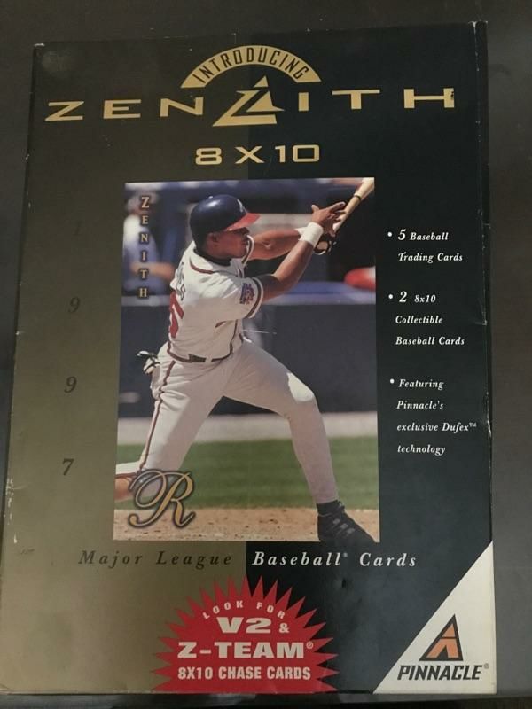 Zenith 8x10 baseball cards