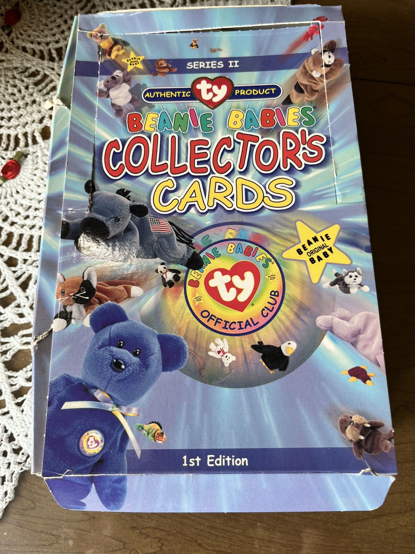 Beanie Babies 6 Cases Of Cards.