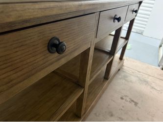 Stunning Solid Oak Sideboard Console