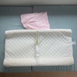 Changing Pad with Pink Cover
