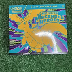 Pokémon Ascended Heroes Elite Trainer Box Sealed