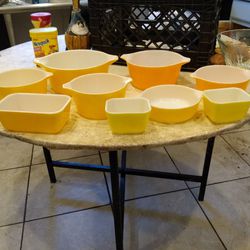 REAL Antique PYREX  dishes