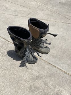 Kids Motorcycle Boots Size 8