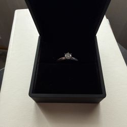 Moissanite Engagement Ring