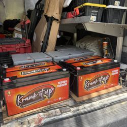   🚗🔊 BATRI AGM KRANK IT UP FC5000 – GWO PÈFÒMANS AK GWO PWISANS 🔋    🔥 Ideyal pou sistèm son machin, envètè (inverter), RV, camper, van conversion