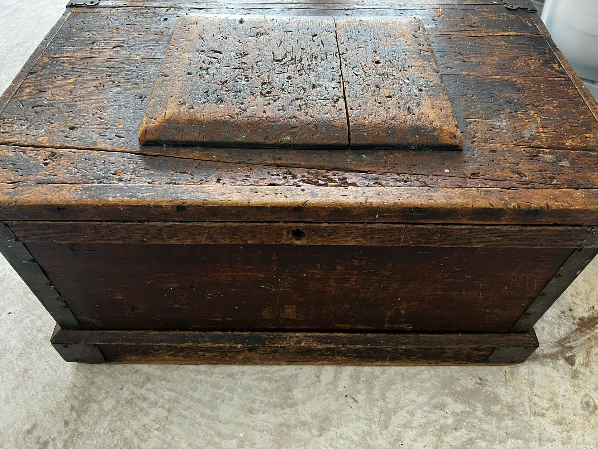Antique Tool Chest/Coffee Table